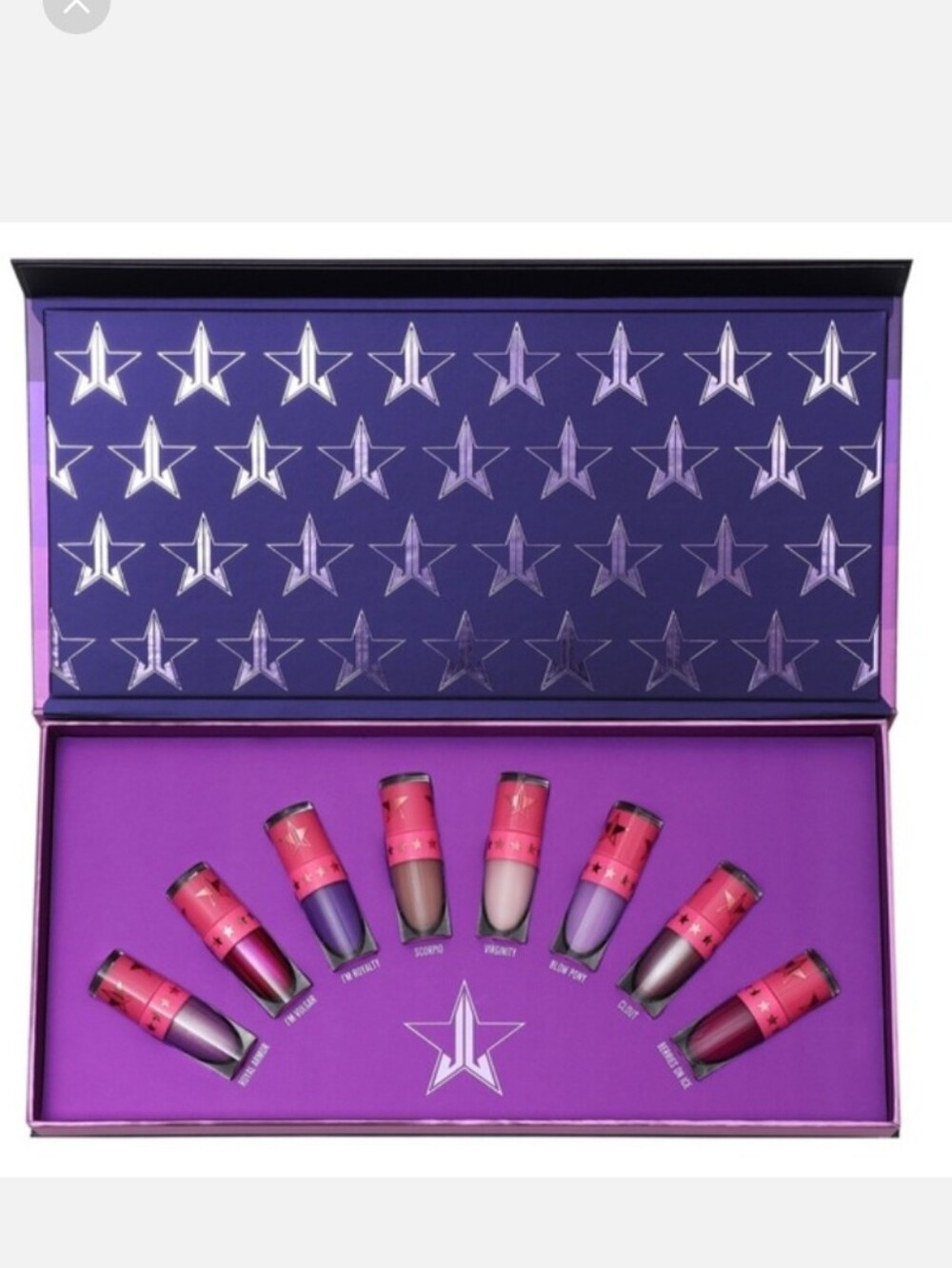 Jeffree Star Cosmetics Blood Lust Queen B**ch Mini Velour Liquid Lipstick Set - Picture 1 of 8
